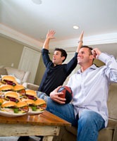 watching the big game