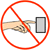 icon of don't touch