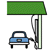 icon of gas station
