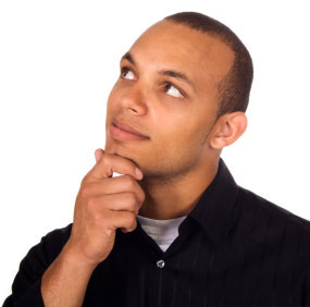 Man thinking
